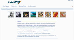 Desktop Screenshot of nobullart.com